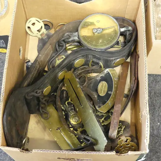 SALTER SPRING SCALES, HORSE BRASSES