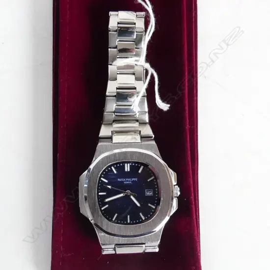 REPLICA PATEK PHILLIPE MENS WATCH, STAINLESS STEEL