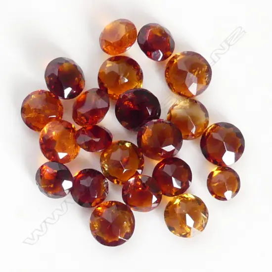 50CT NATURAL FACETED CITRINES