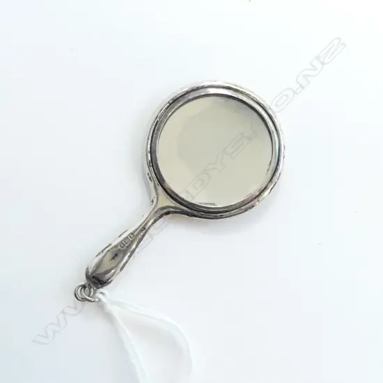 MINITURE S/SILVER HAND MIRROR L70MM