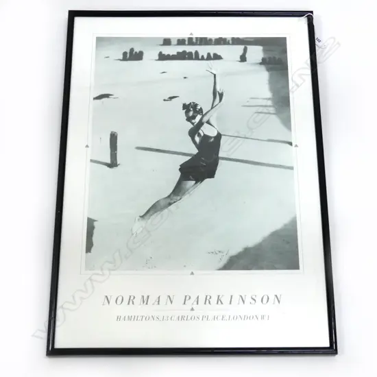 NORMAN PARKINSON B/W PHOTO PRINT 690x490mm