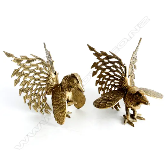 PR BRASS ROOSTERS H.150mm