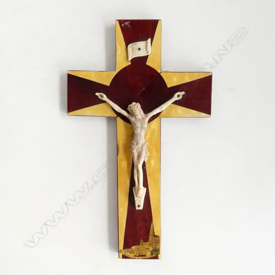 CHRIST ON THE CROSS  from BASILIQUE DE LOURDES H.265mm 