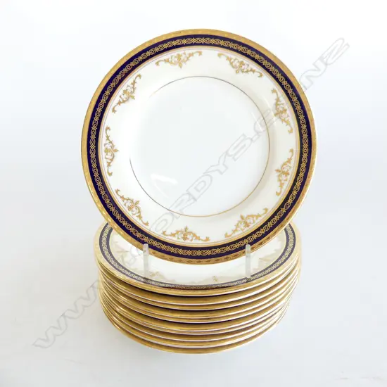 12 MINTON BONE CHINA SIDE PLATES 165mm dia