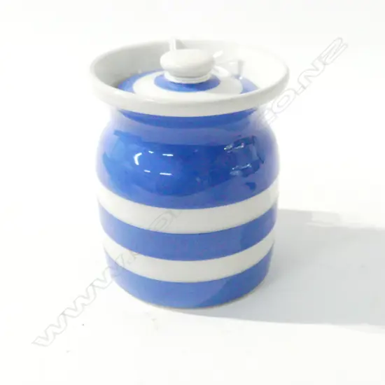 SML CORNISHWARE CONDIMENT CONTAINER, H.80mm