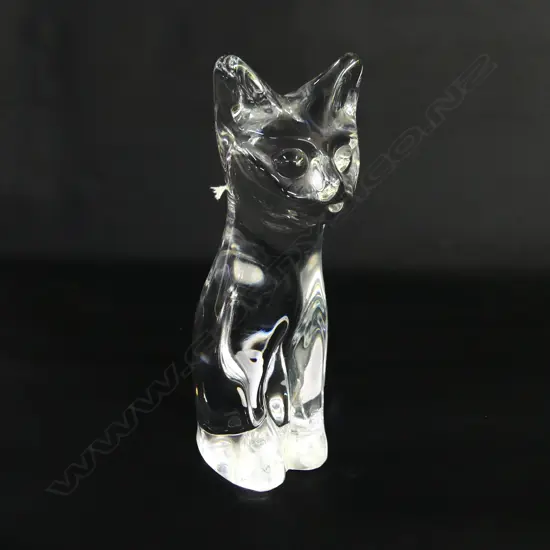 DAUM GLASS CAT H.190mm