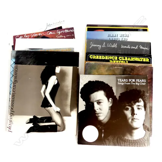 15 ASST RECORDS 70S AND 80S SLADE ETC