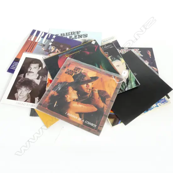 APPROX 17 ASST RECORD/ACDC/POLICE/ELO/QUEEN ETC