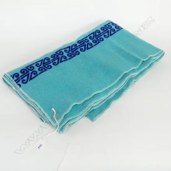 AIR NEW ZEALAND WOOLLEN BLANKET C1980