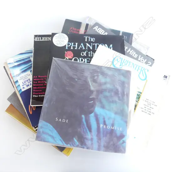 ASST. RECORDS; SUPERTRAMP, SADE, ABBA ETC