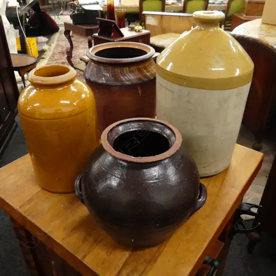 4 ASST. POTS / CROCKS H.410mm