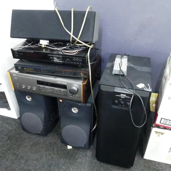 YAMAHA SPEAKER SYSTEM + JBL DECADE T595 AUTOMOTIVE LOUDSPEAKER ETC