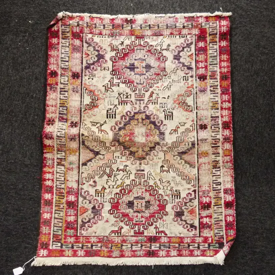 SMALL FLAT WEAVE RUG 970x740mm