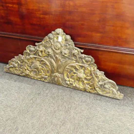 GILDED METAL PANEL 460x1050mm