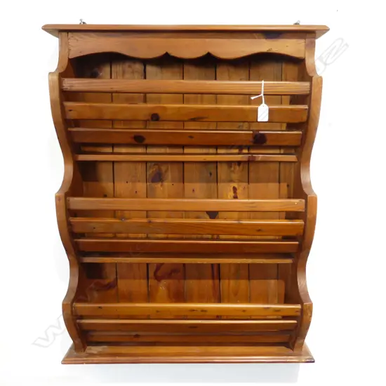 WOODEN WALL RACK H780MM