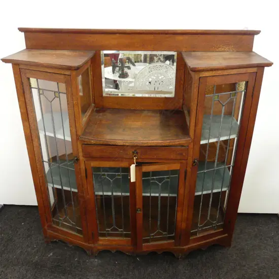 DECO OAK LEAD LIGHT CABINET 1200x450x1220mm