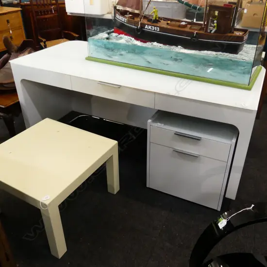 LIGNE ROSET DESK AND FILING CABINET1600 x 700 x 750mm