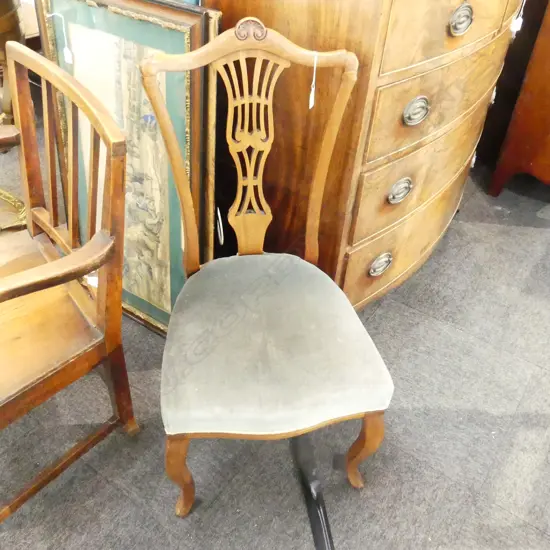 VICTORIAN MAHOGANY DINING CHAIR