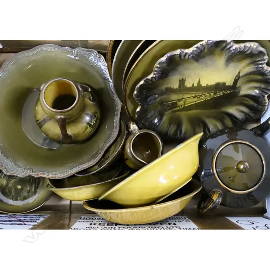 BOX LOT COLLECTION OF EDWARDIAN SOV CHINA