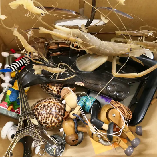 BOX LOT ASST. TRINKETS