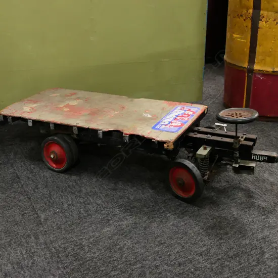 VINTAGE NZ HANDMADE TOY TRUCK L800MM