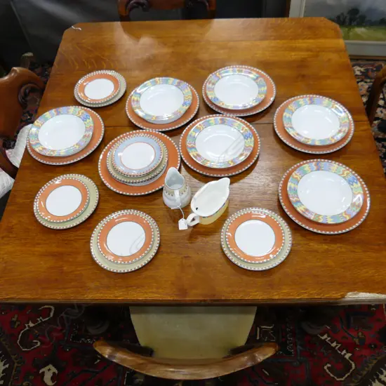 approx 28 PCE VILLEROY & BOCH 'SWITCH2' DINNER SERVICE. Dinner plates etc. Produced until yr 2000