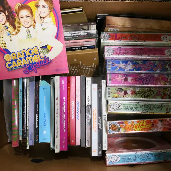 LOT ASST K POP CDS ETC