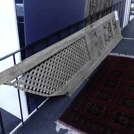 LGE EUROPEAN RUSTIC COUNTRY HOUSE DOOR H.3250mm. W.770mm. Some distress