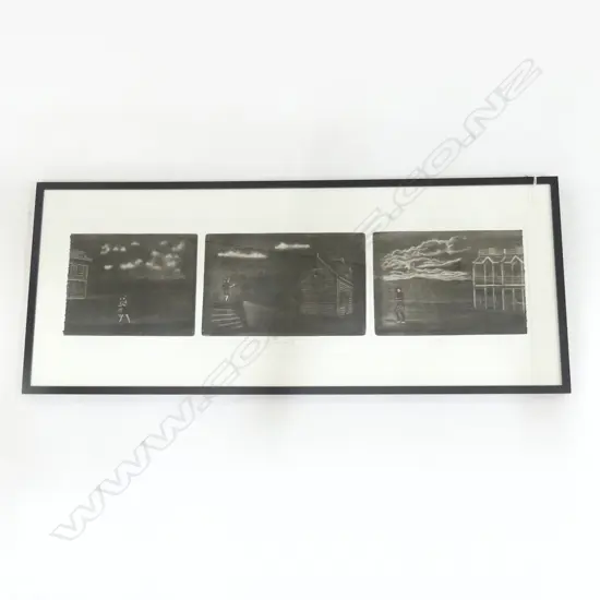 DEBORAH BARTON ETCHING UNTITLED 2/10 signed dated 2007.. 270 x 890mm