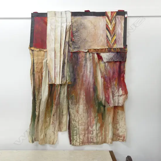 ANN HILL TEXTILE ARTWORK '89 1600x1200mm