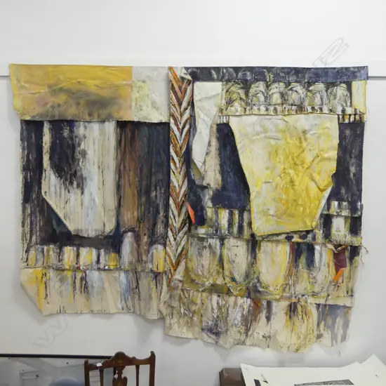 ANN HILL TEXTILE ARTWORK '91 1600x1900mm