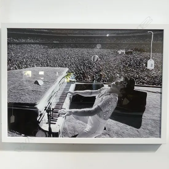 ELTON JOHN AT DODGER STADIUM PRINT 410x580mm