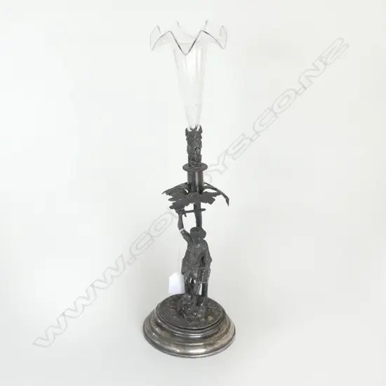 VICT EP SINGLE BRANCH EPERGNE  ST GEORGE & DRAGON H430MM