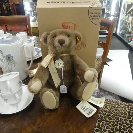 STEIFF MOHAIR 1906 CLASSIC TEDDY BEAR H.300mm, BOXED