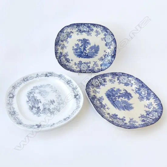 3 ASHETS, 355x245mm, SMALLEST w. HAIRLINES