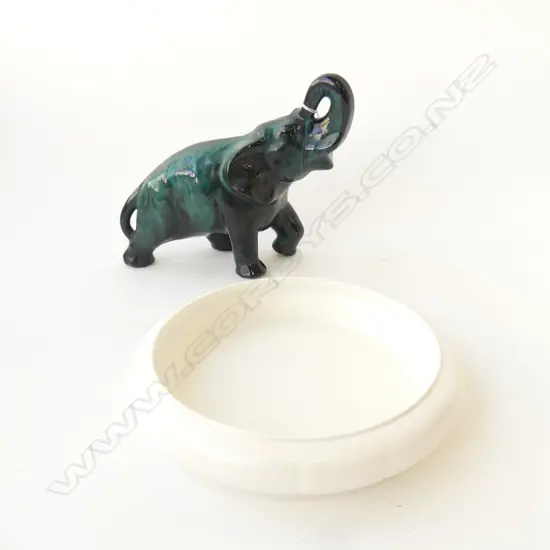 CROWN LYNN FLOAT BOWL #2041 250mm dia + ELEPHANT