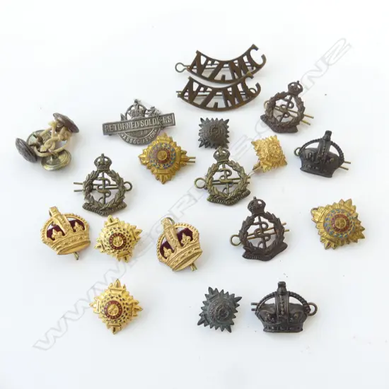 ASST. MILITARY BADGES ETC