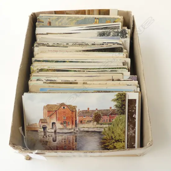 250+ OLD UK POSTCARDS – VARIOUS PLACES IN ENGLAND, SCOTLAND & WALES