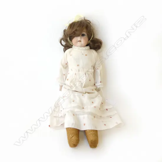 ARMOUND MARCEL VINTAGE CHINA DOLL MOVING EYES L430MM