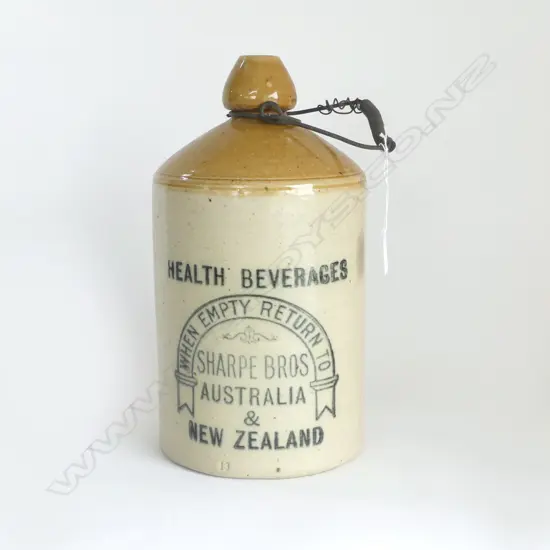 SHARPE BROS STONEWARE CROCK NZ & AUS H340MM