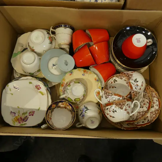 BOX LOT C/S & PART TEASETS