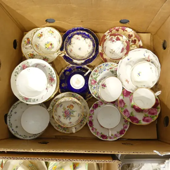 BOX LOT 12 C/S SOME EARLY ENGLISH