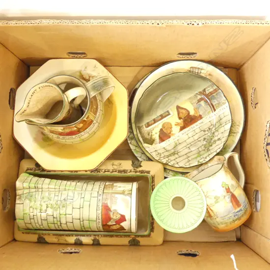 BOX 10 PCES ROYAL DOULTON with faults