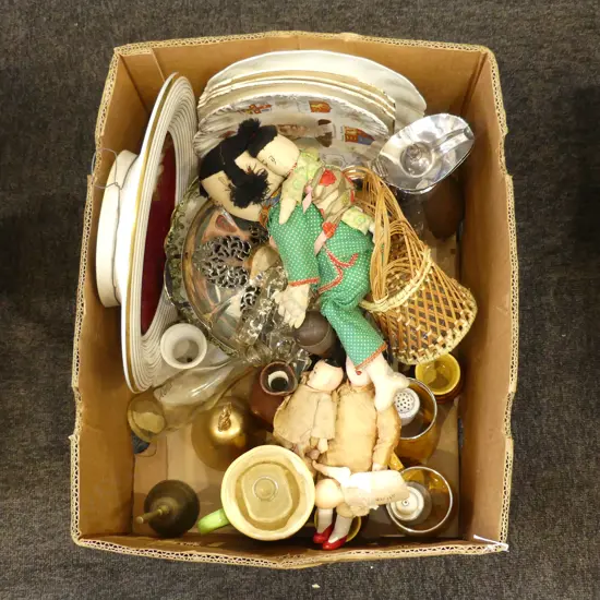 ASST. CHINA; PLATES ETC