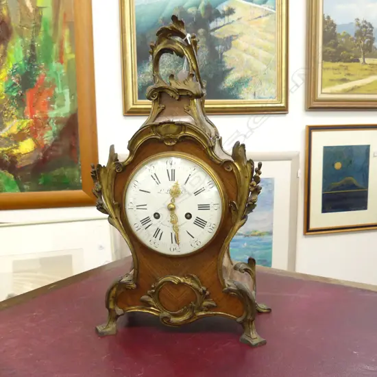 ANTIQUE CLOCK, L. LEROY & CIE, PARIS H.460mm