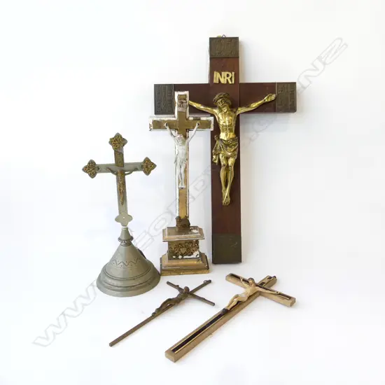 5 ASST CRUCIFIX H250-490mm