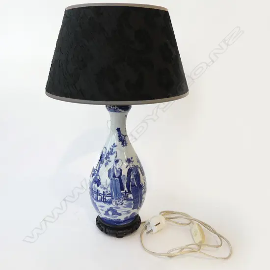 ORIENTAL B/W LAMP H.500mm REQ. REWIRING