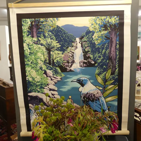 KIWIANA STYLE PRINTED CANVAS H1580MMx1100MM