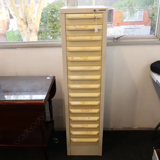 15 DRAWER FILING CABINET 335x390x1325mm