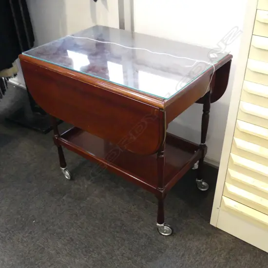 DROP LEAF TROLLEY 760x520mm